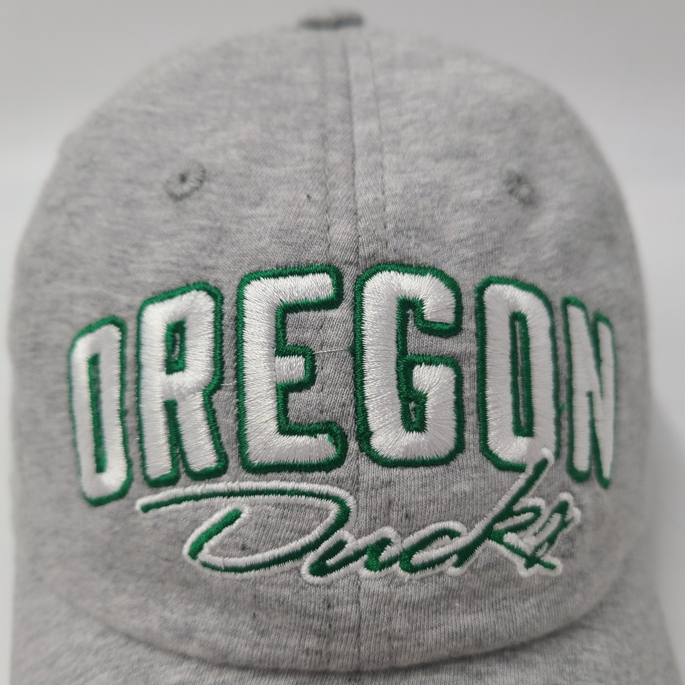 Women Oregon Ducks Hat Adjustable Top of the World Gray Green NCAA University - Picture 4 of 12